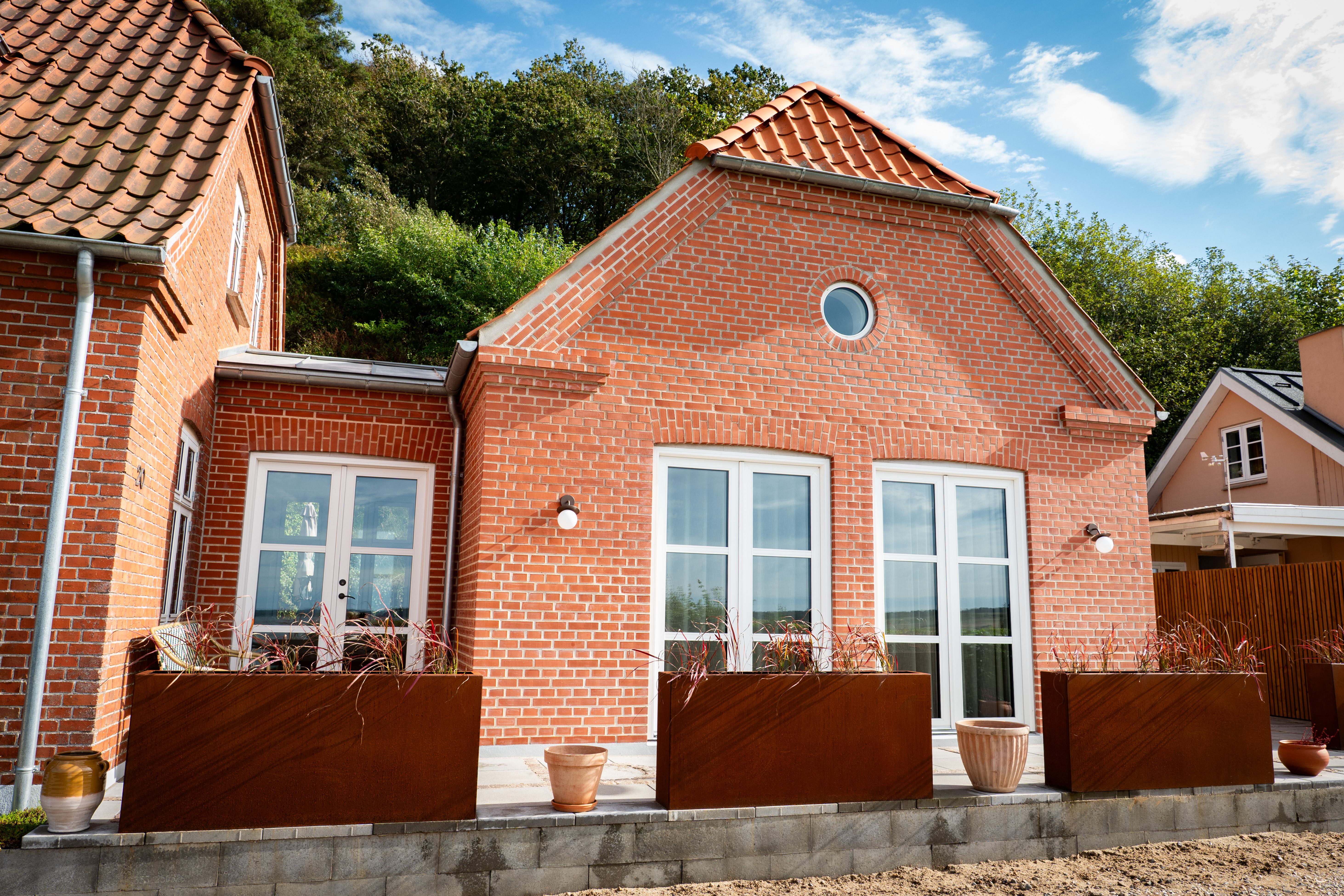 Facade og tarasse