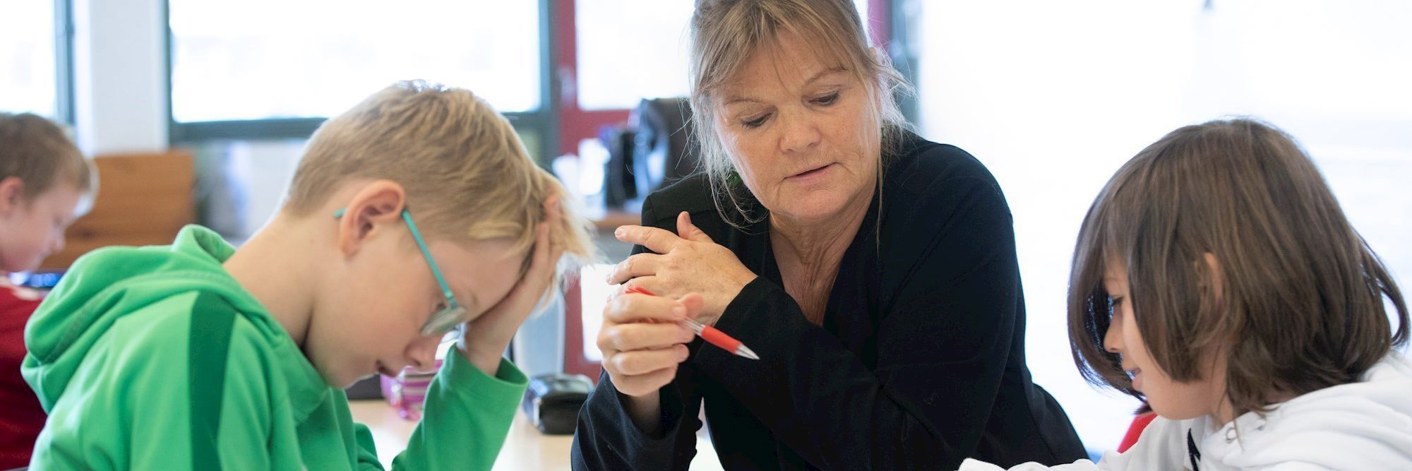Elever på skole