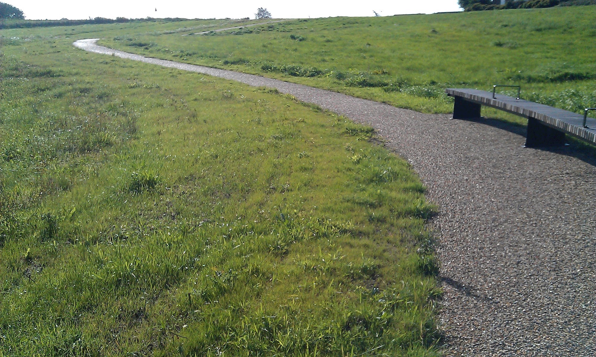 Stien på Kirkebakken