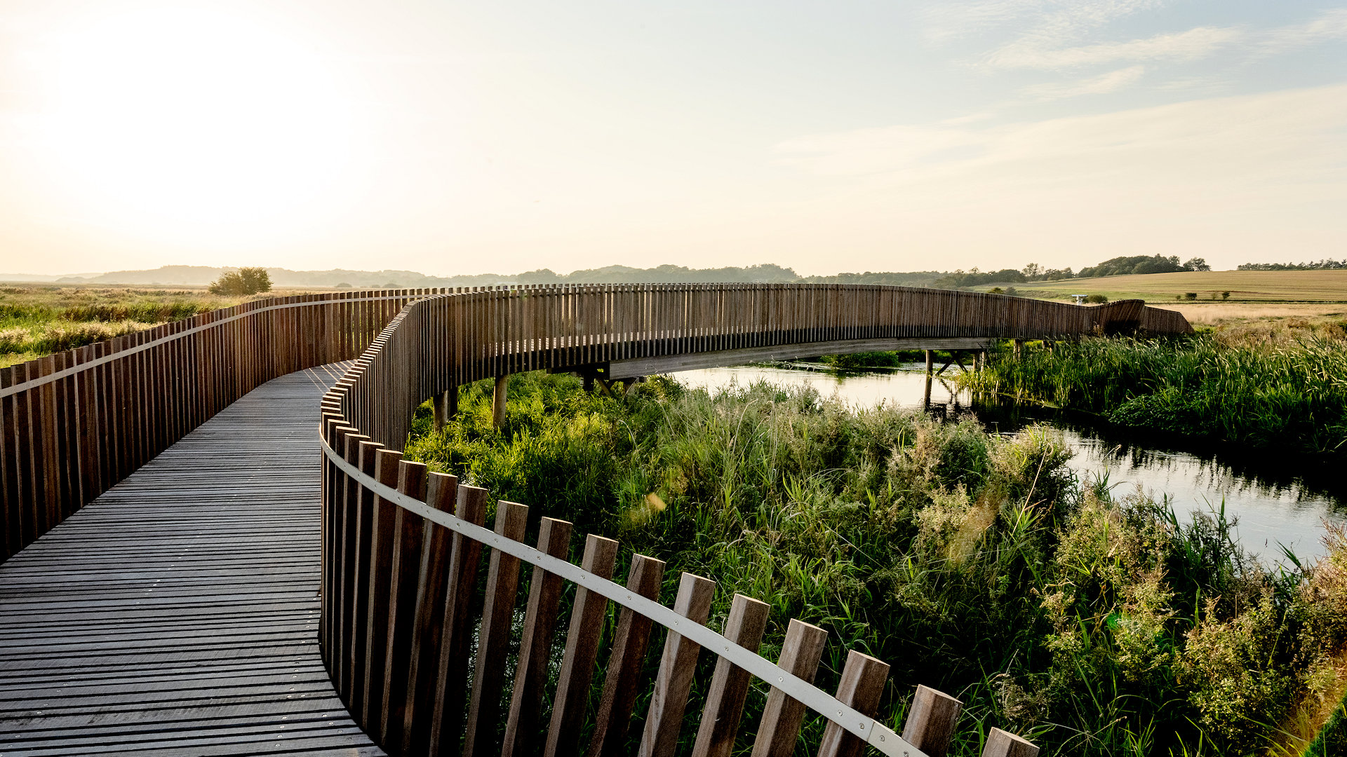 Træbro over Simested Å