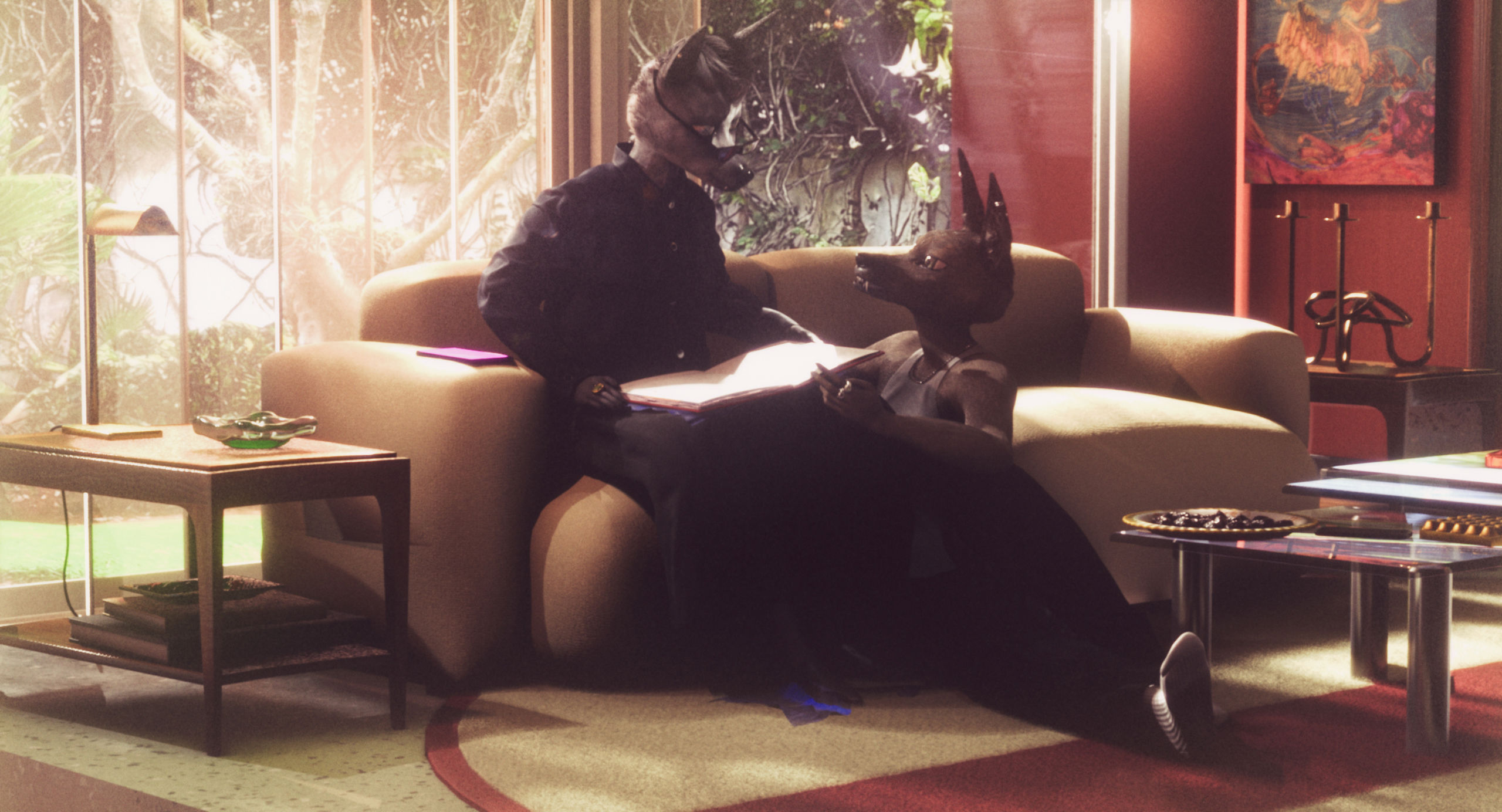 Billede fra dokumentarfilmen Bouchra