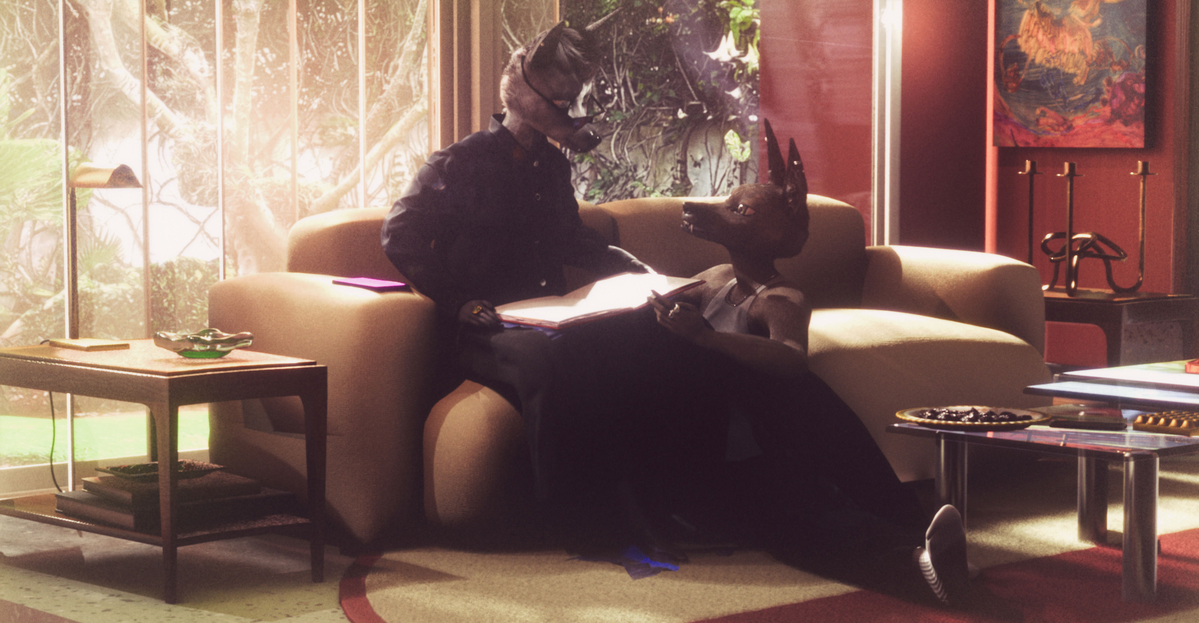 Billede fra dokumentarfilmen Bouchra