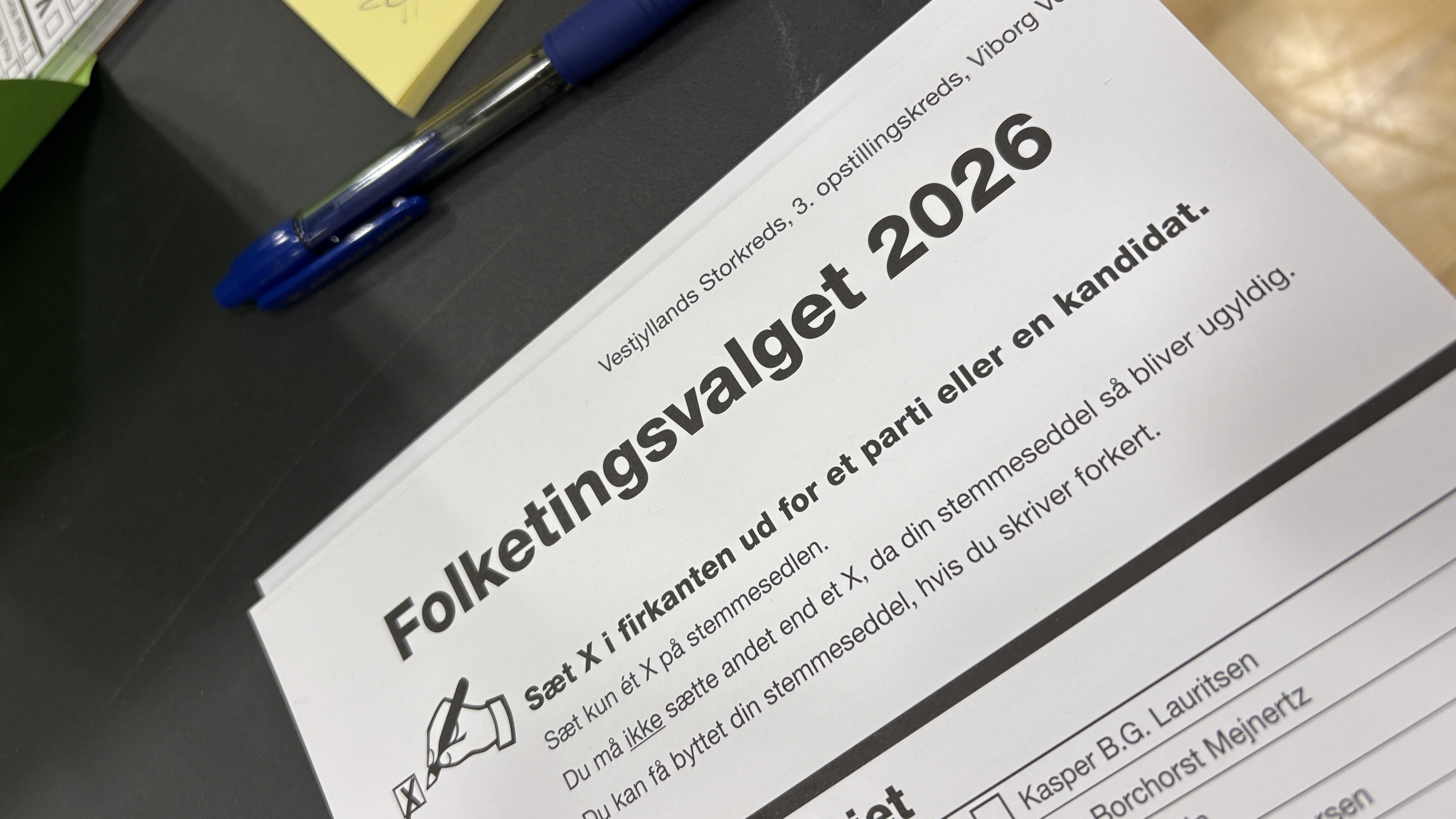 Folketingsvalg 2026