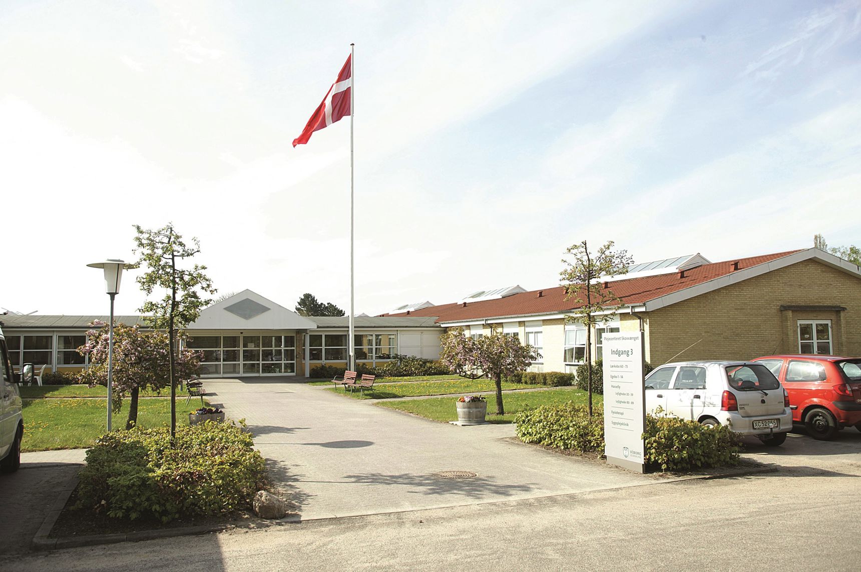 Skovvænget indgang