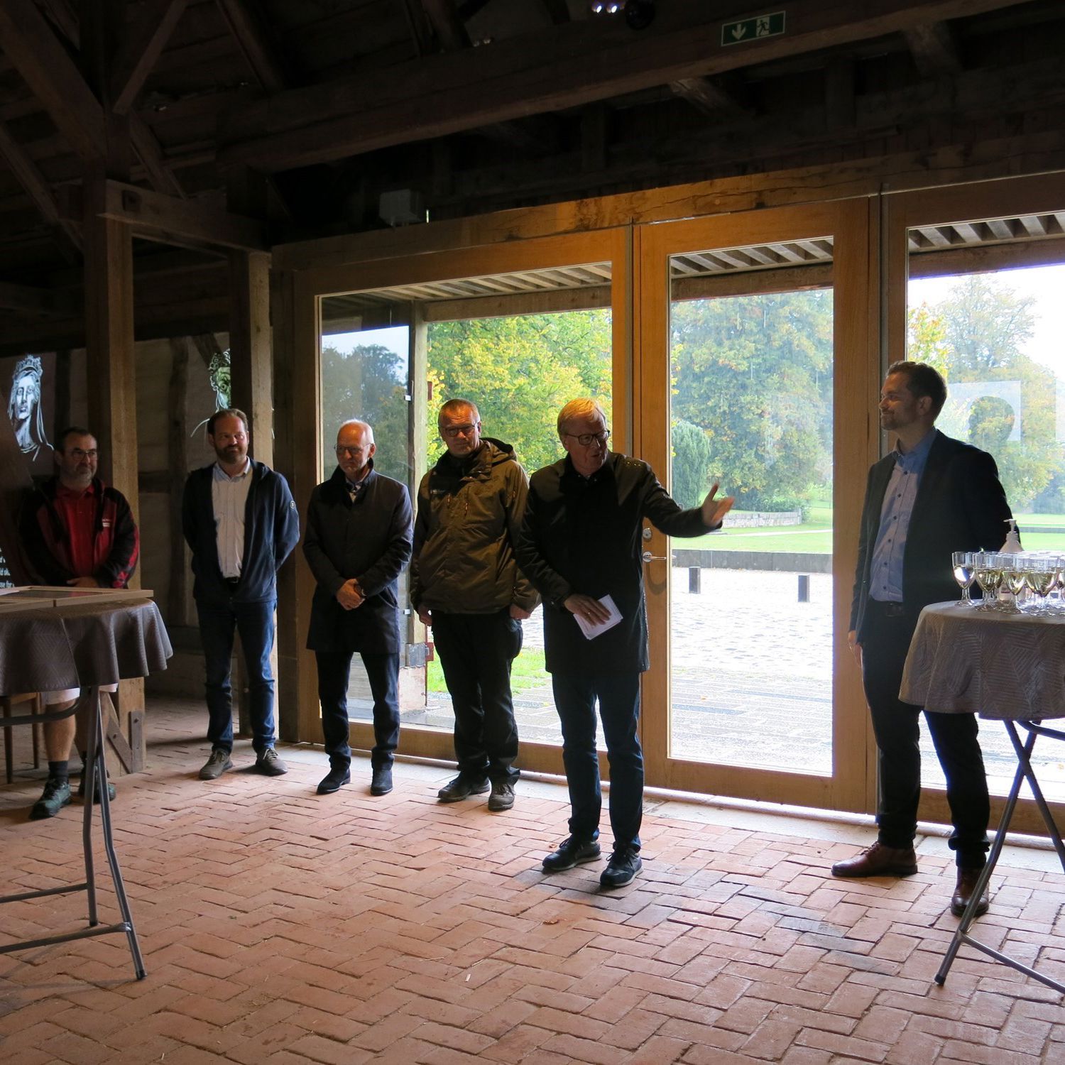 Indvielse af De fem Halder 2022 - borgmester Ulrik Wilbek holder tale