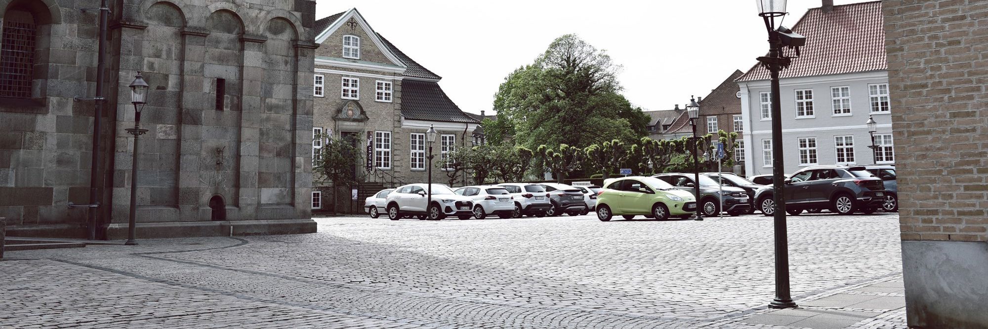 Pladsen foran Viborg Domkirke - Gammeltorv