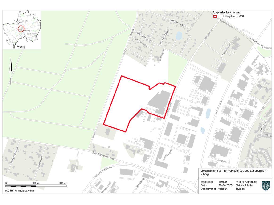 Erhvervsområde ved Lundborgvej